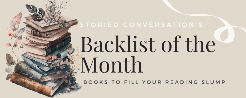 Backlist of the Month 2023 Banner