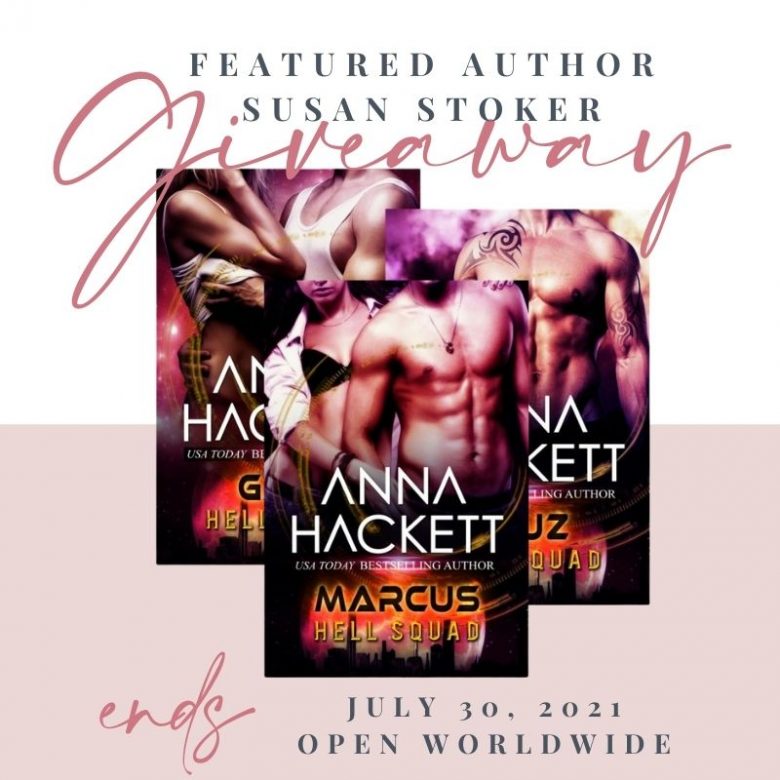 Anna Hackett Corrected Giveaway