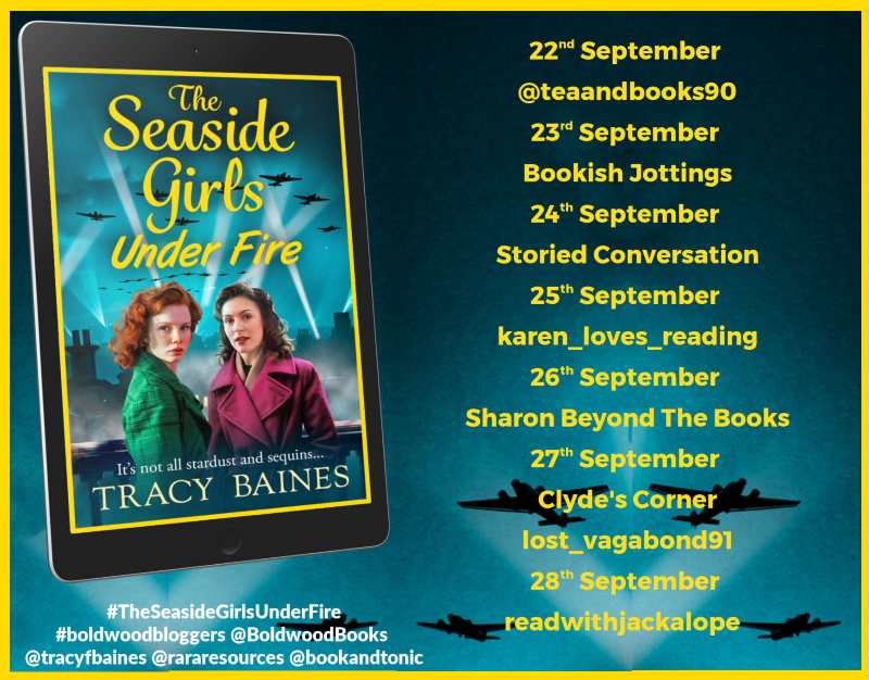 The Seaside Girls Under Fire Full Tour Banner