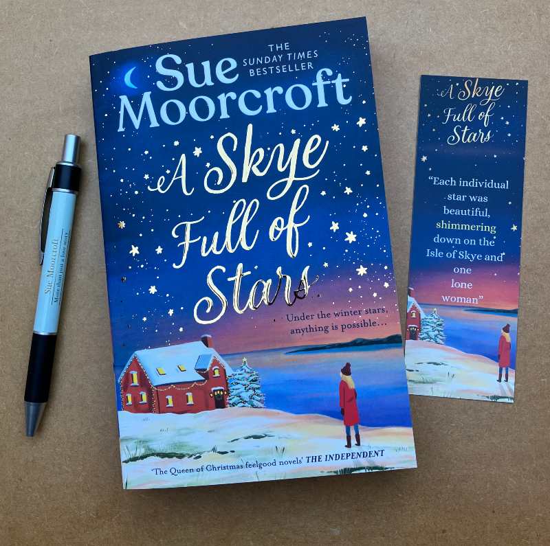 Win a signed copy of A Skye Full of Stars, bookmark and pen (Open to UK Only)