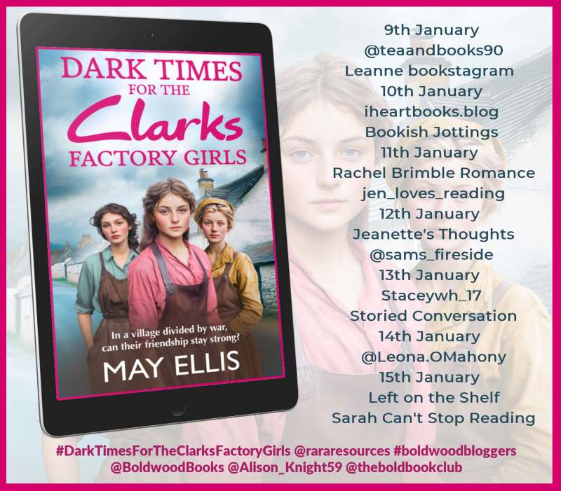 Dark Times For The Clarks Factory Girls Full Tour Banner